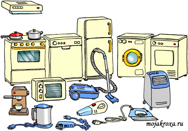 Группы бытовых приборов. Бытовые приборы картинки для детей. Ожившие бытовые приборы. Бытовые приборы роботы. Пазл бытовые приборы.